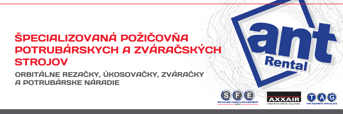 Ant rental požičovňa potrubárskeho a zváračských strojov